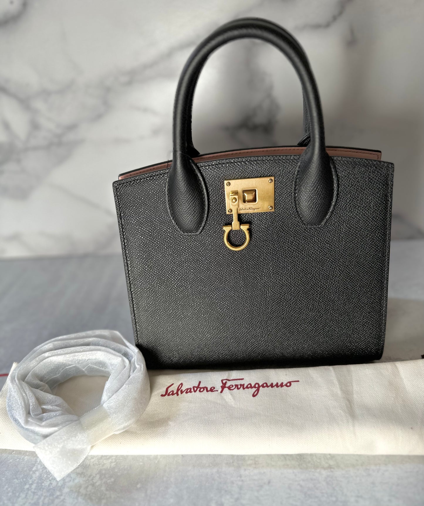 Ferragamo Studio Box Bag