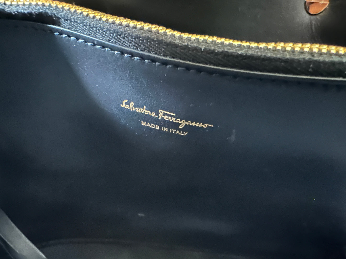 Ferragamo Studio Woven Leather Bag