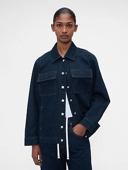 Gap × Victoria Beckham Denim Shirt Jacket — reference image