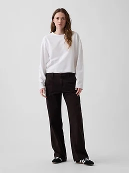 Low Rise '90s Loose Double-Knee Carpenter Pants — reference image
